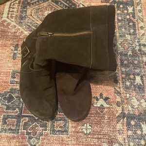 Brown Wedge Boots